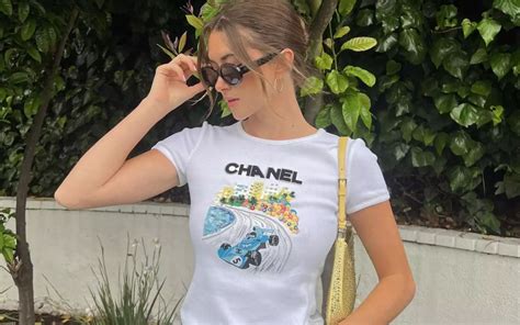 chanel formula 1 shirt|chanel race car shirt.